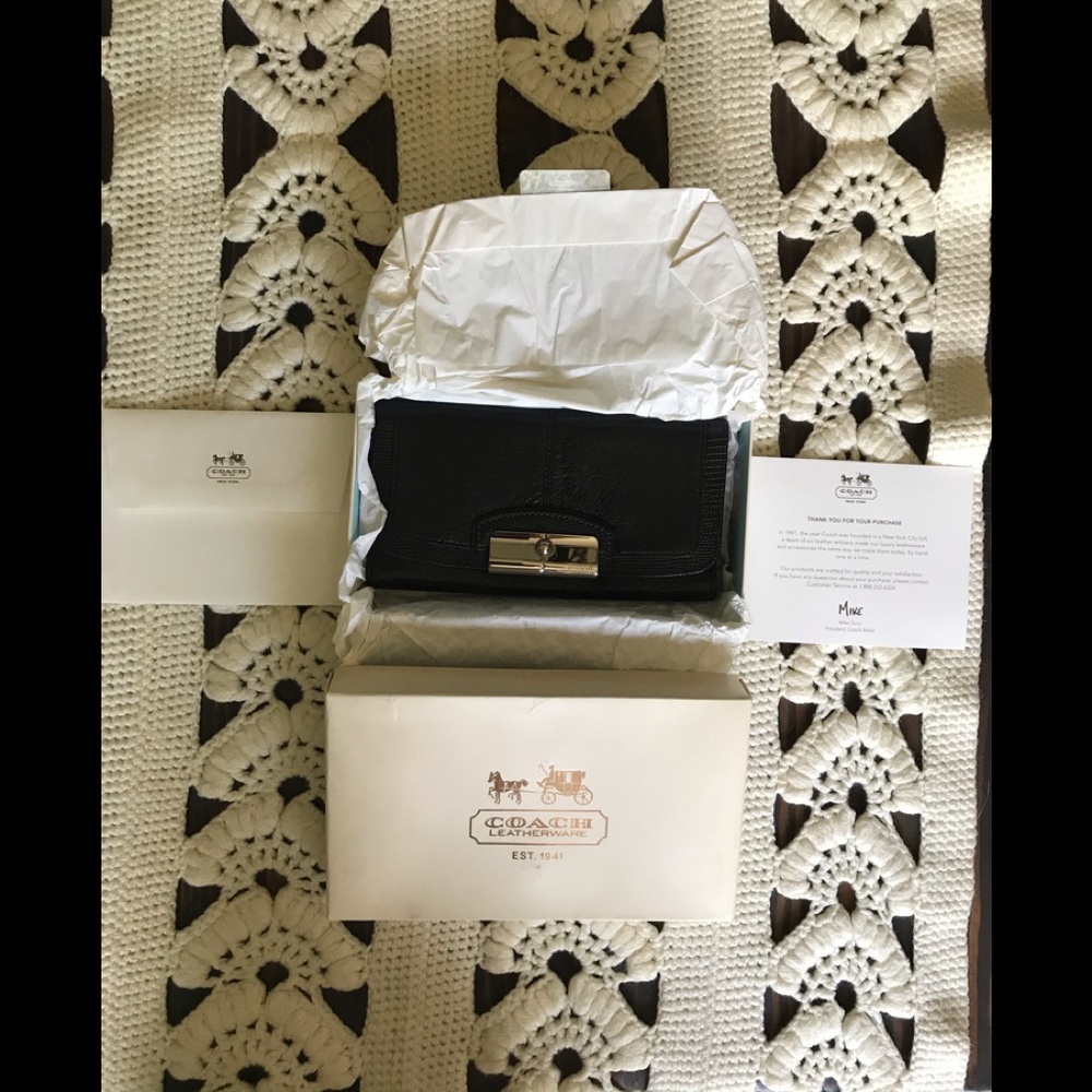 Coach Vintage NWT Kristin Envelope Wallet Clutch - Picture 8 of 16